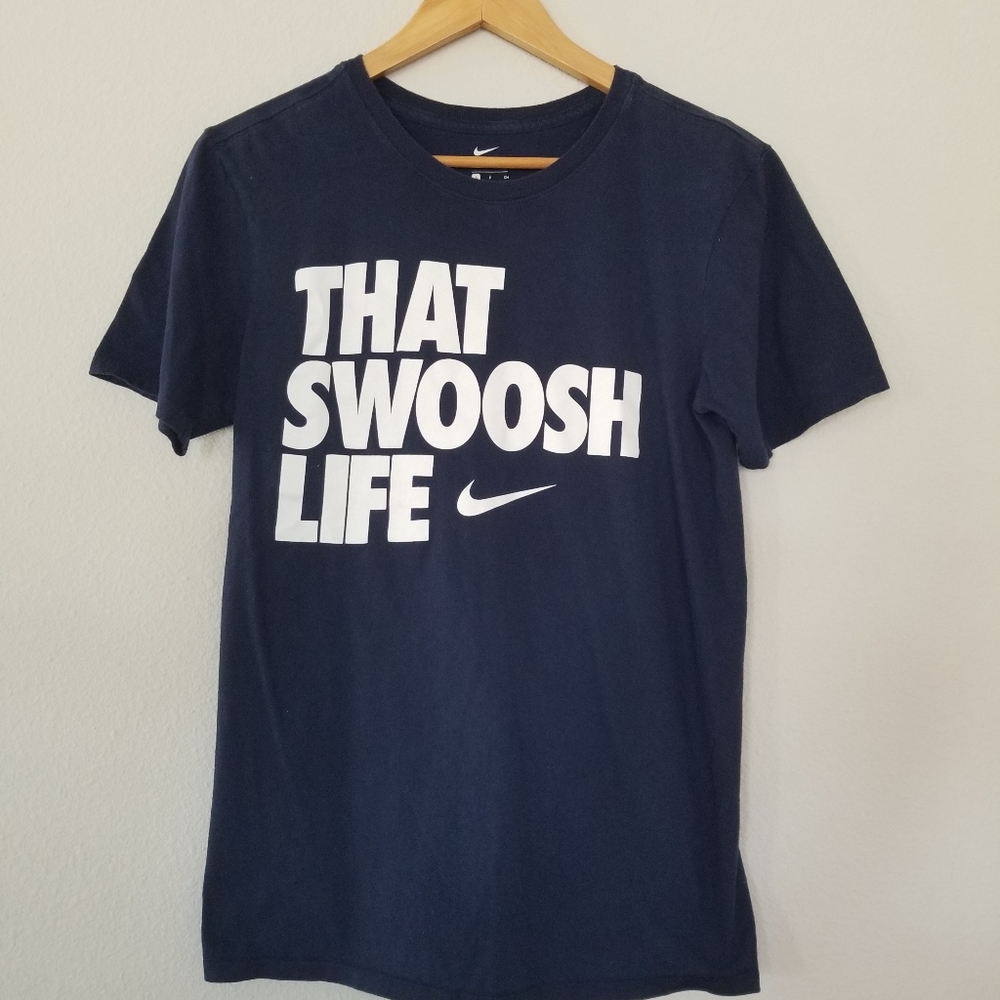 EUC- Nike " That Swoosh Life" Tee